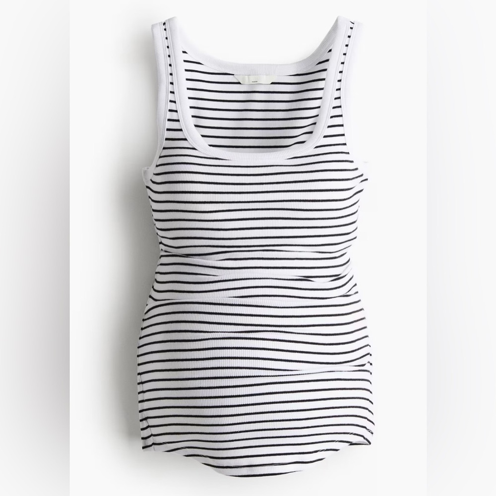 MAMA RIBBED TANK TOP